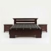 Amoi bed base with a asian-style bedhead