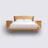 Meiqing bed with a unique platform base