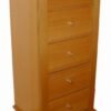 Meiqing tallboy drawers side view