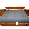 Mid-Set Futon Bed Base Medium Oak